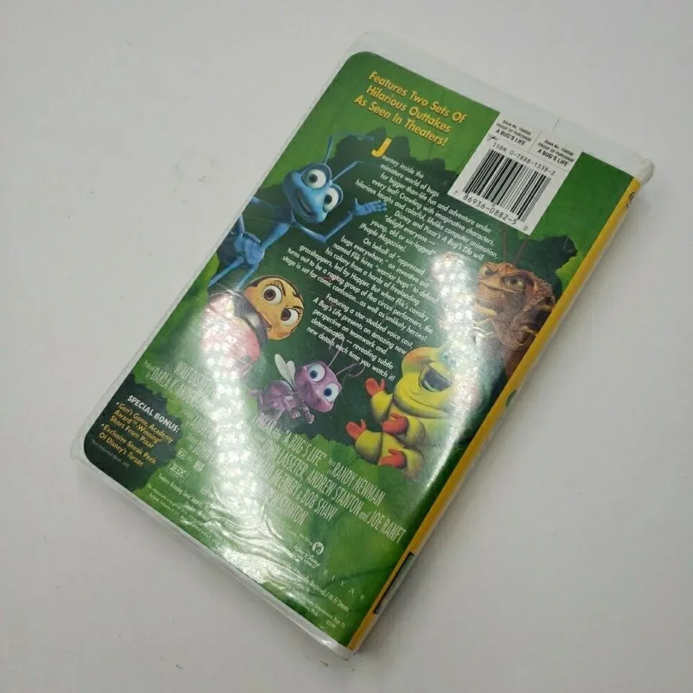 Antz A Bugs Life Small Soldiers VHS Lot Of 3 Vintage DreamWorks Disney Pixar